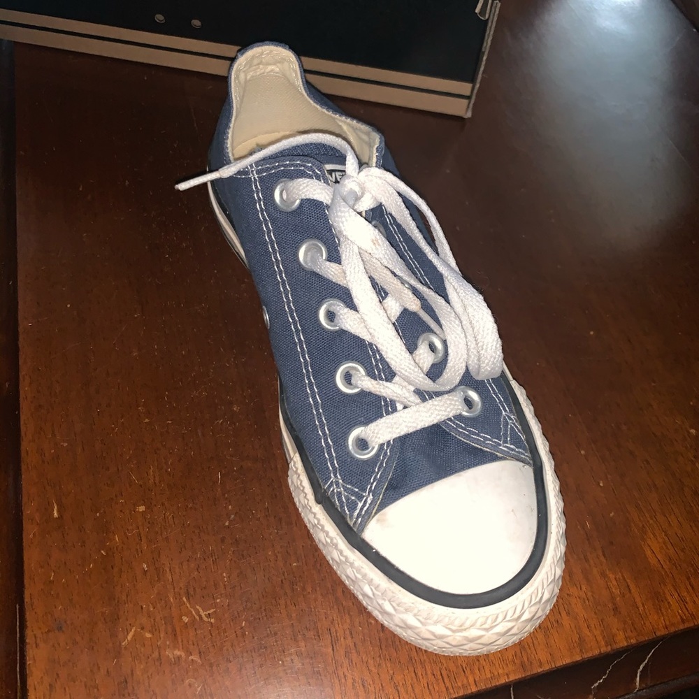 Navy Blue Converse